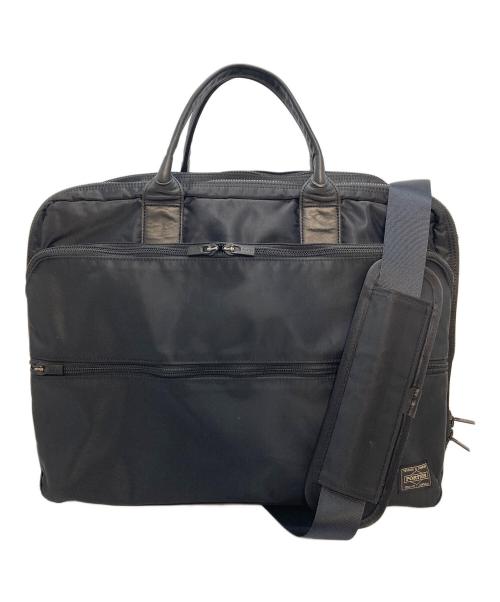 PORTER（ポーター）PORTER (ポーター) 2WAYショルダーバッグ　ビジネスバッグ　通勤　日本製 ブラック サイズ:実寸参照の古着・服飾アイテム