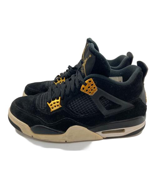 NIKE（ナイキ）NIKE (ナイキ) AIR JORDAN 4 RETRO ROYALTY エアジョーダン レトロ ロイヤルティ ブラック サイズ:US8.5の古着・服飾アイテム