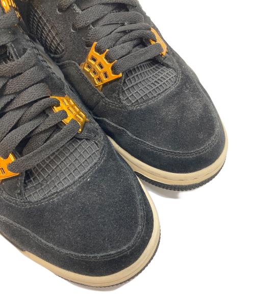 NIKE（ナイキ）NIKE (ナイキ) AIR JORDAN 4 RETRO ROYALTY エアジョーダン レトロ ロイヤルティ ブラック サイズ:US8.5の古着・服飾アイテム