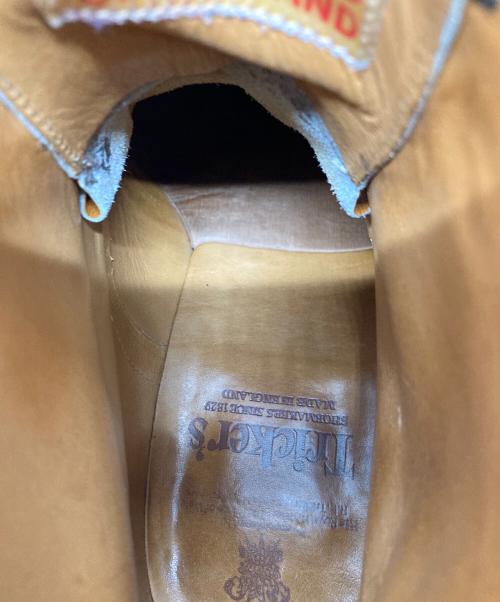 Tricker's（トリッカーズ）Tricker's (トリッカーズ) カントリーブーツ　MALTON  イングランド製 ベージュ サイズ:8の古着・服飾アイテム