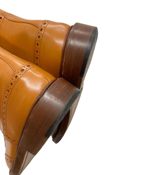 Tricker's（トリッカーズ）Tricker's (トリッカーズ) カントリーブーツ　MALTON  イングランド製 ベージュ サイズ:8の古着・服飾アイテム