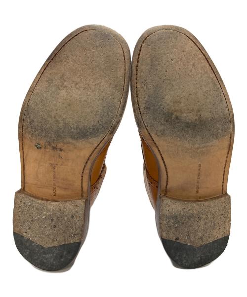 Tricker's（トリッカーズ）Tricker's (トリッカーズ) カントリーブーツ　MALTON  イングランド製 ベージュ サイズ:8の古着・服飾アイテム