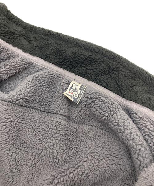 CHUMS（チャムス）CHUMS (チャムス) Bonding Fleece Jacket  ボンディングフリースジャケット  ボアジャケット　フリース　スポーツ　アウトドア ブラック サイズ:Sの古着・服飾アイテム