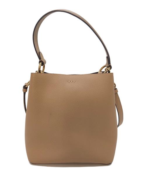 COACH（コーチ）COACH (コーチ) 2WAYショルダーバッグ　スモール タウン バケット　ショルダーバッグ　ハンドバッグ　セレモニー ベージュ サイズ:実寸参照の古着・服飾アイテム