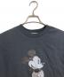 Americana (アメリカーナ) Disney (ディズニー) Michkey Tシャツ　半袖カットソー　Tee  ミッキー　日本製 グレー サイズ:00 未使用品：6000円