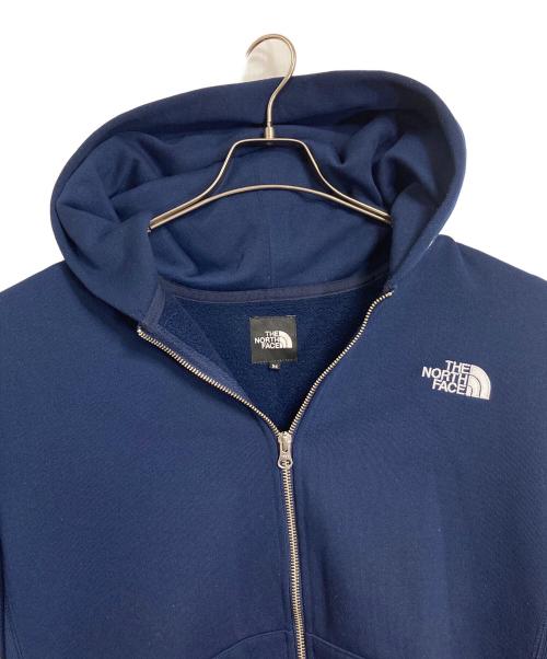 THE NORTH FACE（ザ ノース フェイス）THE NORTH FACE (ザ ノース フェイス) ジップパーカー Square Logo FullZip  スクエアロゴフルジップ　フーディ　スポーツ　アウトドア ネイビー サイズ:Mの古着・服飾アイテム