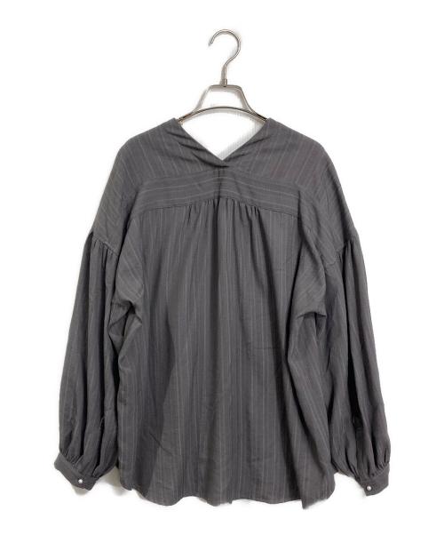 GENE HEAVENS（ジーンヘブンズ）GENE HEAVENS (ジーンヘブンズ) ボリュームスリーブシャツ グレー サイズ:FREEの古着・服飾アイテム