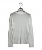 ）の古着「シアーチュールプルオーバー　長袖ブラウス　シースルー」｜ホワイト