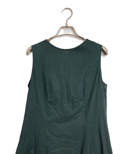 Spick and Span（スピックアンドスパン）Spick and Span (スピックアンドスパン) リボンワンピース　ノースリーブワンピース　バックリボン　	S.TAKECHI コラボ ブラック サイズ:36の古着・服飾アイテム