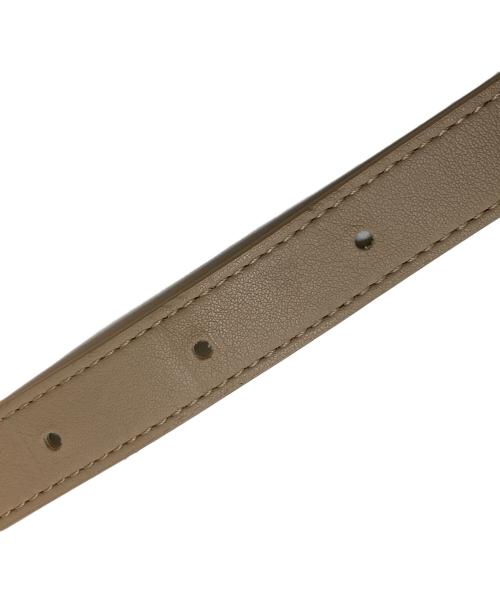 JW PEI（ジェイダブリューペイ）JW PEI (ジェイダブリューペイ) Maze ショルダーバッグ　編み込みバッグ ベージュ サイズ:実寸参照の古着・服飾アイテム