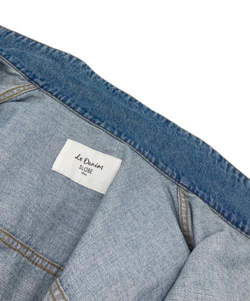 SLOBE IENA（スローブ イエナ）SLOBE IENA (スローブ イエナ) LE DENIM BIGジャケット　デニムジャケット ブルー サイズ:実寸参照の古着・服飾アイテム
