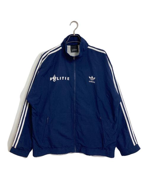 adidas（アディダス）adidas (アディダス) 【古着】90's トレフォイル刺繍トラックジャケット　90年代 ネイビー サイズ:D7 F186の古着・服飾アイテム