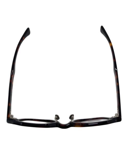 tesio（テシオ）tesio (テシオ) NAMIKI 伊達メガネ　谷口眼鏡製 RBH/レッドブラウンハバナ サイズ:49□23の古着・服飾アイテム
