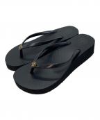 TORY BURCHトリーバーチ）の古着「厚底ビーチサンダル」｜ブラック