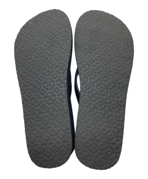 TORY BURCH（トリーバーチ）TORY BURCH (トリーバーチ) 厚底ビーチサンダル ブラック サイズ:実寸参照の古着・服飾アイテム