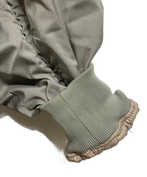 EKAL（エカル）EKAL (エカル) 撥水ボンバージャケット　アウター　ダブルジップ　オーバーサイズ グリーン サイズ:ONEの古着・服飾アイテム