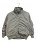 EKAL（エカル）の古着「撥水ボンバージャケット　アウター　ダブルジップ　オーバーサイズ」｜グリーン