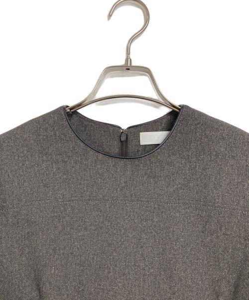 CELFORD（セルフォード）CELFORD (セルフォード) 7分袖ワンピース　ロングワンピース　セレモニー ブラウン サイズ:36の古着・服飾アイテム