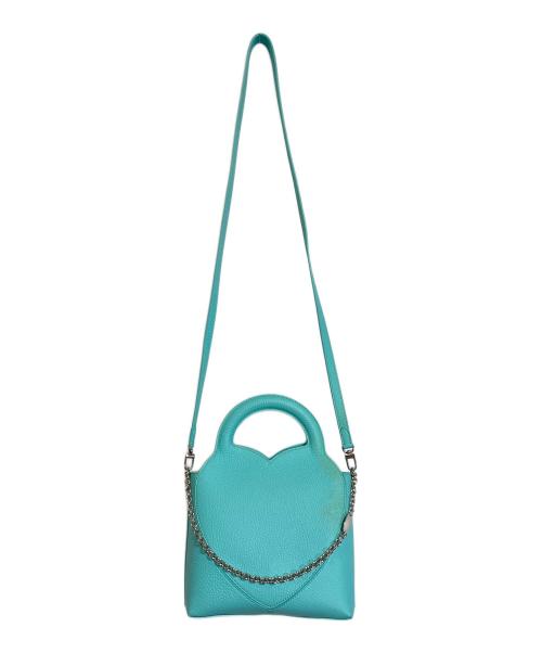TIFFANY & Co.（ティファニー）Tiffany & Co. (ティファニー) リターントゥ ティファニー 2way バッグ ブルー サイズ:実寸参照の古着・服飾アイテム