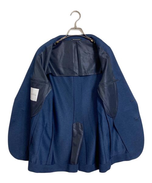 green label relaxing（グリーンレーベルリラクシング）green label relaxing (グリーンレーベルリラクシング) ジャージ カノコ 2B ジャケット テーラードジャケット　 ウォッシャブル・ストレッチ・防シワ・吸水速乾 ネイビー サイズ:Mの古着・服飾アイテム