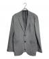 green label relaxing（グリーンレーベルリラクシング）の古着「ET ジャージ 鹿の子 2B NT 2PP テーラードジャケット　機能性 / ウォッシャブル」｜グレー