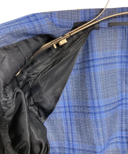 SHIPS（シップス）SHIPS (シップス) ウィンドウペンチェック テーラードジャケット　TALLIA DI DELFINO タリア ディ デルフィノ社製 ブルー×グレー サイズ:46の古着・服飾アイテム