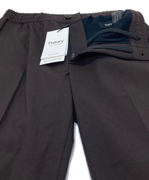 theory（セオリー）theory (セオリー) Bond Wool Twill イージースラックス ブラウン サイズ:W28の古着・服飾アイテム