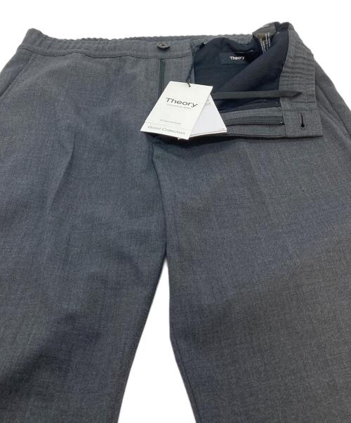 theory（セオリー）theory (セオリー) Bond Wool Twill イージースラックス グレー サイズ:W28の古着・服飾アイテム