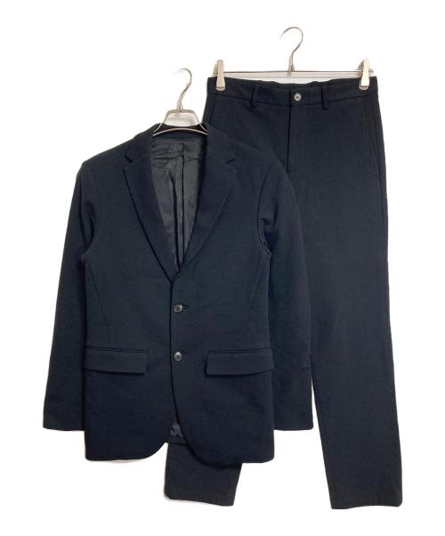 theory（セオリー）theory (セオリー) セットアップスーツ　パンツスーツ　2Bジャケット　ジャケット　パンツ　ストレッチ ブラック サイズ:36/W28の古着・服飾アイテム