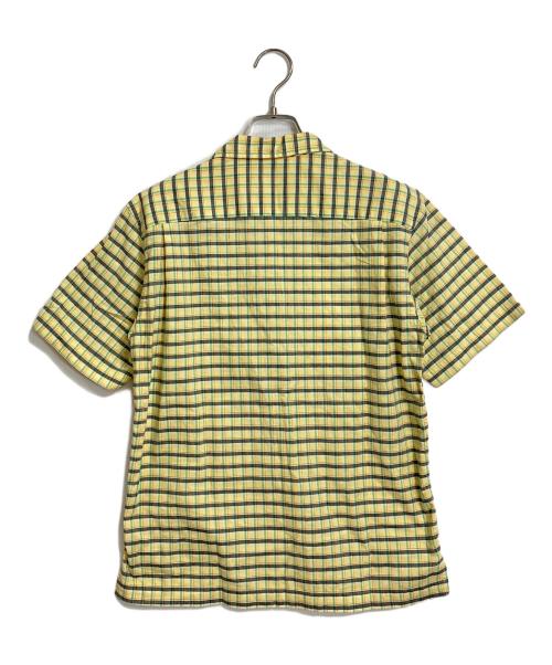 POLO RALPH LAUREN（ポロ・ラルフローレン）POLO RALPH LAUREN (ポロ・ラルフローレン) 90’Sオープンカラーシャツ　コットンシャツ　90年代 イエロー サイズ:150の古着・服飾アイテム