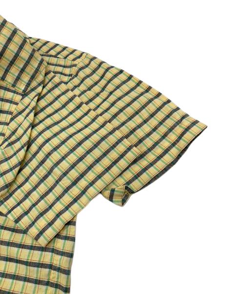 POLO RALPH LAUREN（ポロ・ラルフローレン）POLO RALPH LAUREN (ポロ・ラルフローレン) 90’Sオープンカラーシャツ　コットンシャツ　90年代 イエロー サイズ:150の古着・服飾アイテム