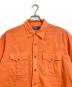 POLO RALPH LAUREN (ポロ・ラルフローレン) 【古着】リネンコットン半袖シャツ　リネン混シャツ オレンジ サイズ:XL：7000円