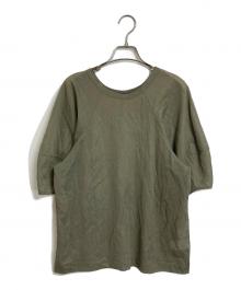 BEARDSLEY（ビアズリー）の古着「シアーボリュームプルオーバー」｜グリーン