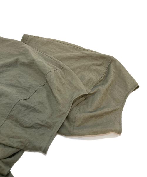 BEARDSLEY（ビアズリー）BEARDSLEY (ビアズリー) シアーボリュームプルオーバー グリーン サイズ:FREEの古着・服飾アイテム