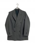 STEVEN ALANスティーブンアラン）の古着「ダブルジャケット H/TWST TRO W62B JACKET」｜グレー