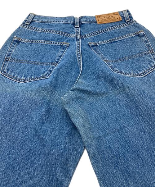 POLO RALPH LAUREN（ポロ・ラルフローレン）POLO RALPH LAUREN (ポロ・ラルフローレン) 【古着】90’Sデニムパンツ　 90年代 USA製 デットストック ブラウン サイズ:W28 L32の古着・服飾アイテム