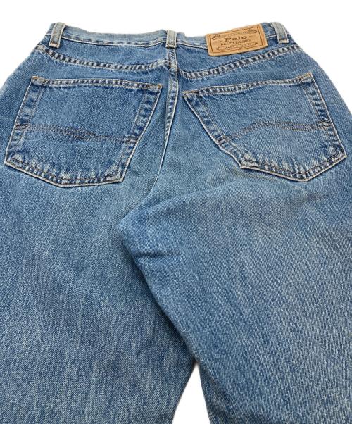 POLO RALPH LAUREN（ポロ・ラルフローレン）POLO RALPH LAUREN (ポロ・ラルフローレン) 【古着】デニムパンツ　5ポケット　USA製 インディゴ サイズ:W28 L30の古着・服飾アイテム