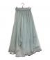 FURFUR (ファーファー) 2WAYレイヤードトリミングスカート　チュールスカート　25年モデル ミントグリーン サイズ:FREE：5000円