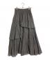 CELFORD (セルフォード) イレギュラーヘムティアードスカート グレー サイズ:36：5000円