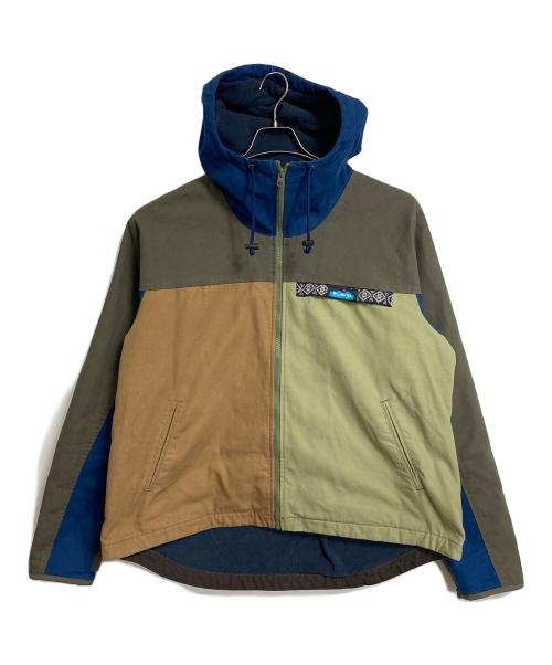 KAVU（カブー）KAVU (カブー) バッファロージャケット Hooded Buffalo Jacket  アウター　スポーツ　アウトドア マルチカラー サイズ:XLの古着・服飾アイテム