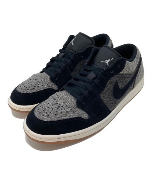 NIKE（ナイキ）NIKE (ナイキ) Jordan 1 Low SE グレー×ブラック サイズ:UK10.5の古着・服飾アイテム