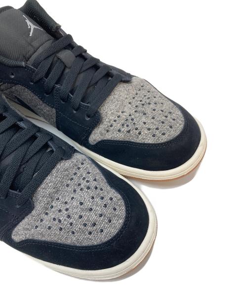 NIKE（ナイキ）NIKE (ナイキ) Jordan 1 Low SE グレー×ブラック サイズ:UK10.5の古着・服飾アイテム
