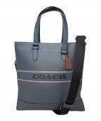 COACHコーチ）の古着「グラハム ストラクチャード トート　2WAYバッグ　ショルダーバッグ　トートバッグ」｜ネイビー