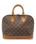 LOUIS VUITTON（ルイ ヴィトン）の古着「ハンドバッグ　モノグラム　アルマ　フランス製」｜ブラウン