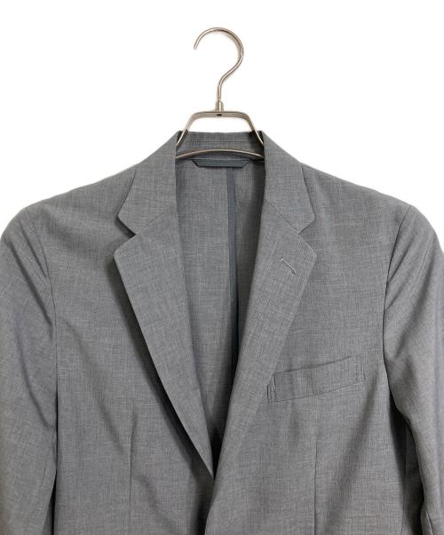 green label relaxing（グリーンレーベルリラクシング）green label relaxing (グリーンレーベルリラクシング) ドライエステルスリムセットアップ ジャケット＆パンツ グレー サイズ:Sの古着・服飾アイテム