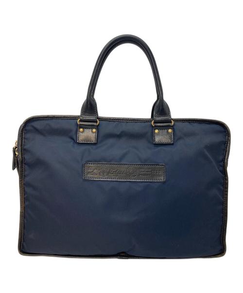 Felisi（フェリージ）Felisi (フェリージ) ナイロンブリーフケース　ビジネスバッグ　通勤 ネイビー サイズ:実寸参照の古着・服飾アイテム