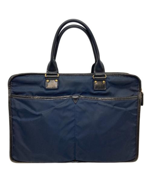 Felisi（フェリージ）Felisi (フェリージ) ナイロンブリーフケース　ビジネスバッグ　通勤 ネイビー サイズ:実寸参照の古着・服飾アイテム
