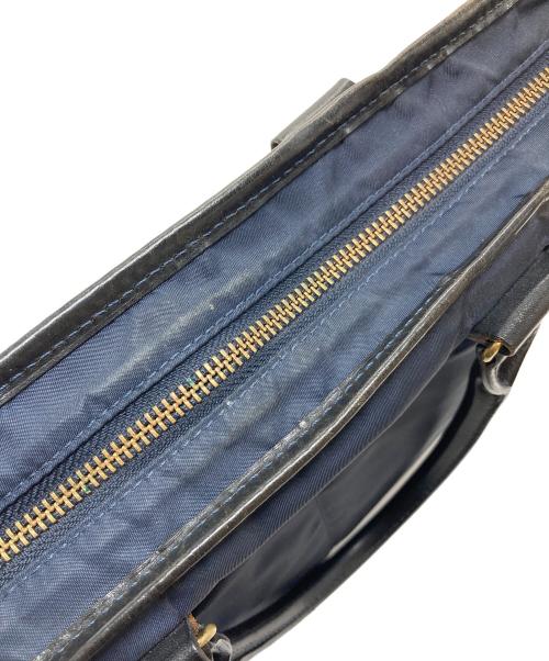 Felisi（フェリージ）Felisi (フェリージ) ナイロンブリーフケース　ビジネスバッグ　通勤 ネイビー サイズ:実寸参照の古着・服飾アイテム