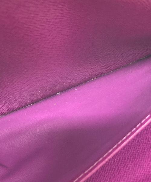 LOUIS VUITTON（ルイ ヴィトン）LOUIS VUITTON (ルイ ヴィトン) 長財布　ポルトフォイユ・サラ　エピ　ウォレット パープル サイズ:実寸参照の古着・服飾アイテム