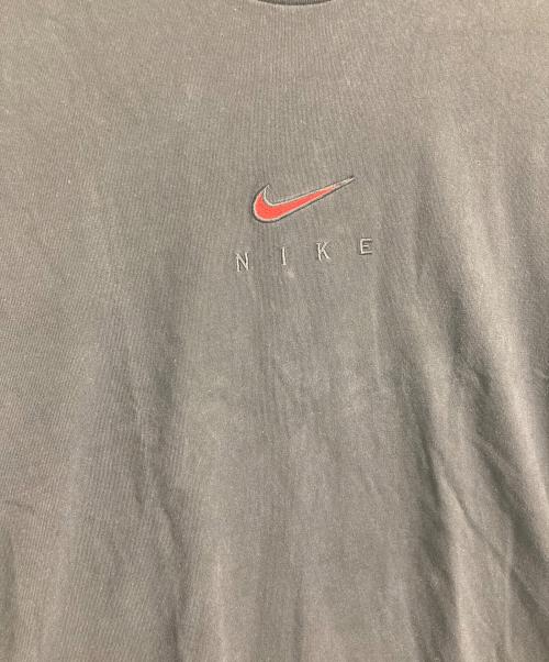 NIKE（ナイキ）NIKE (ナイキ) 【古着】90's 刺繍Tシャツ　半袖カットソー　Tシャツ　Tee  90年代　USA製 ブラック サイズ:Lの古着・服飾アイテム